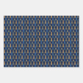 Vater Krawatte Vatertag Geschenkpapier Set (Vorderseite 3)