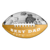 Vater Leather Vatertag 3 FotoCollage Football (Vorderseite)