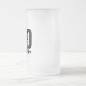 Vater Legend Man Mattglas Bierglas (Mittel)