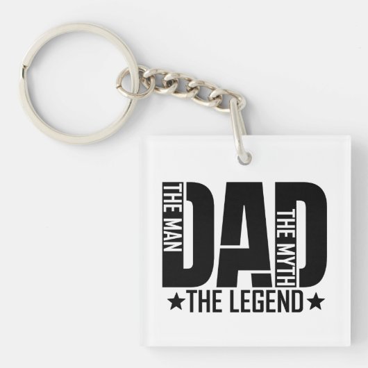Vater Legend Man Schlüsselanhänger (Vorderseite)