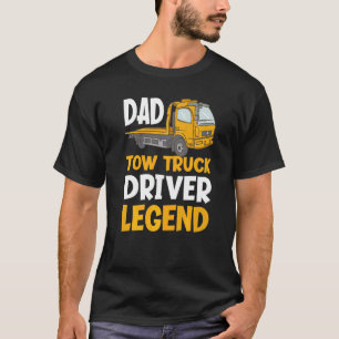 Vater Legende Abschleppwagenfahrer T-Shirt