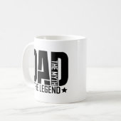 Vater Legende Mann Kaffeetasse (Vorderseite Links)