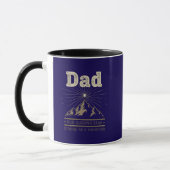 Vater Leitstern Berg Tasse (Links)