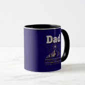 Vater Leitstern Berg Tasse (VorderseiteRechts)