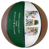 VATER Letter Cutout-BildCollage Benutzerdefinierte Basketball (Vertikal)