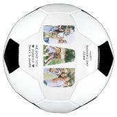 VATER Letter Cutout-BildCollage Benutzerdefinierte Fußball (Gedreht)