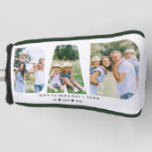 VATER Letter Cutout-BildCollage Benutzerdefinierte Golf Headcover (Vorderseite)