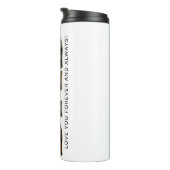 VATER Letter Foto Collage Vatertag Thermosbecher (Nach rechts gedreht)