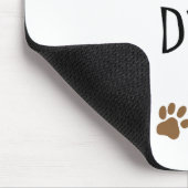 Vater Lhasas Apso Mousepad (Ecke)
