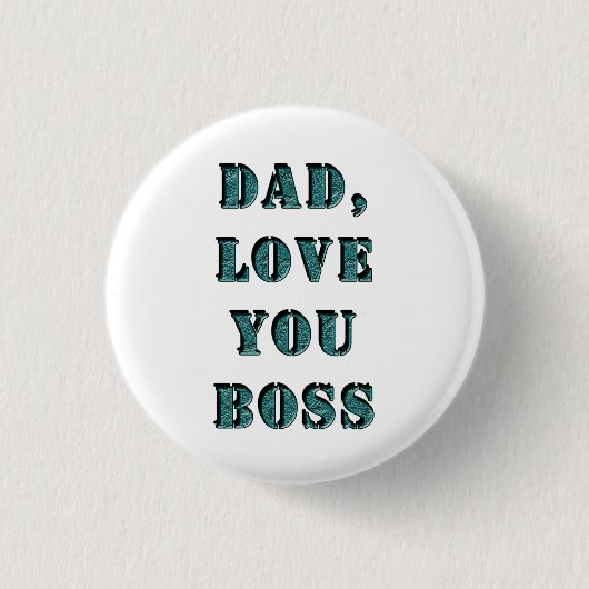 VATER, LIEBE, DU BIST 1 BUTTON (Vorderseite)