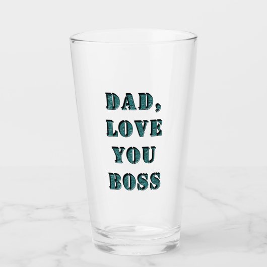 VATER, LIEBE, DU BIST 1 GLAS (Vorderseite)