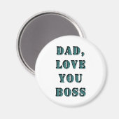 VATER, LIEBE, DU BIST 1 MAGNET (Vorderseite/Rückseite)