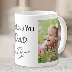 Vater Liebe Foto Kaffeetasse