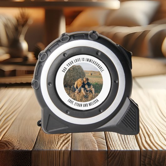 Vater Liebe ist unermesslich Maßband