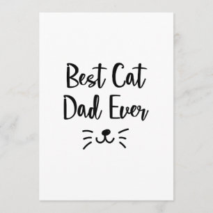 Vater Liebe Katze Geburtstag Katze Lover Liebe Ges Karte