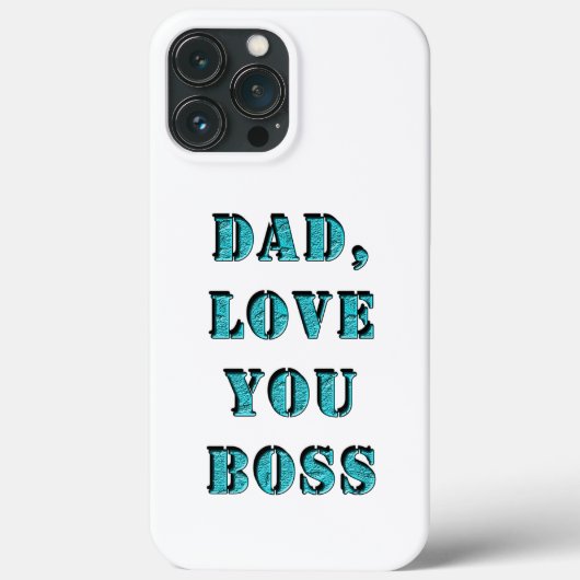 VATER, LIEBE, SIE BOSS 2 Case-Mate iPhone HÜLLE (Rückseite)