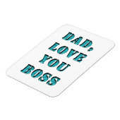 VATER, LIEBE, SIE BOSS 2 MAGNET (Linke Seite)