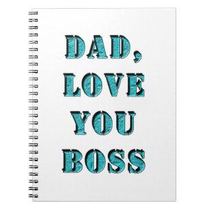 VATER, LIEBE, SIE BOSS 2 NOTIZBLOCK