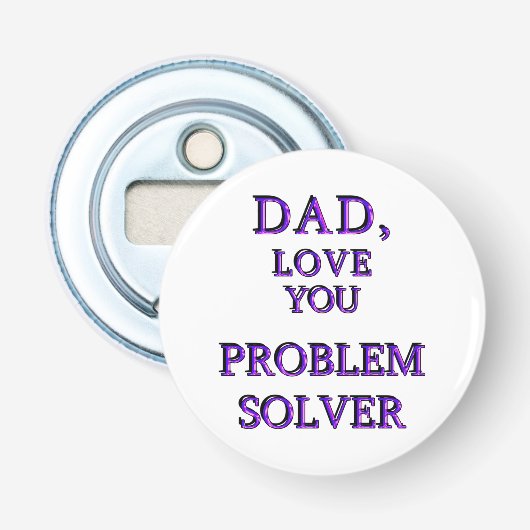 VATER, LIEBE SIE PROBLEM SOLVER 2 FLASCHENÖFFNER (Vorderseite)