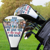 Vater Liebe Sie zu Rough and Back | 3 FOTO Golf Headcover