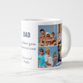 Vater Liebe Sie zur Außenwelt und zurück 8 Foto Jumbo-Tasse (Vorderseite Rechts)