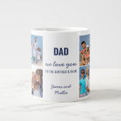 Vater Liebe Sie zur Außenwelt und zurück 8 Foto Jumbo-Tasse (Vorderseite)