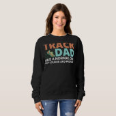 Vater-Lieben mit lauten und lauten Spuren 1 Sweatshirt (Vorne ganz)