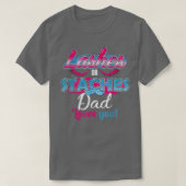 Vater-Lieben mit Sträßchen oder Lashes T-Shirt (Design vorne)
