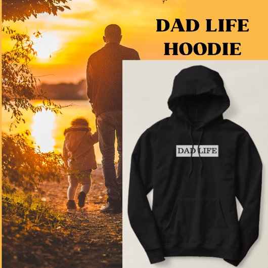 Vater Life Black and White Hoodies