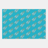 Vater Life ist das beste Lebensvaterangebot Geschenkpapier Set (Vorderseite 3)