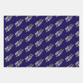 Vater Life ist das beste Lebensvaterangebot Geschenkpapier Set (Vorderseite)