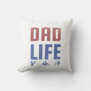Vater Life SVG - Vintages Design des Vaters   Funn Kissen