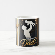 Vater Lifting Baby Silhouette Vater Tag