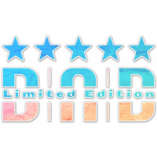 Vater Limited Edition Aufkleber (Vorderseite)