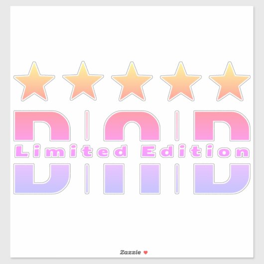 Vater Limited Edition Aufkleber (Blatt)