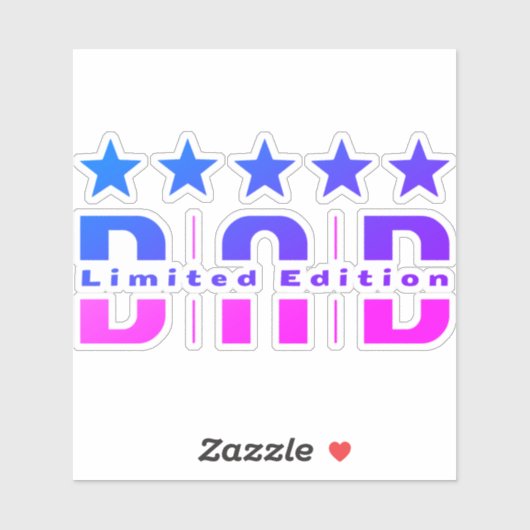 Vater Limited Edition Aufkleber (Blatt)