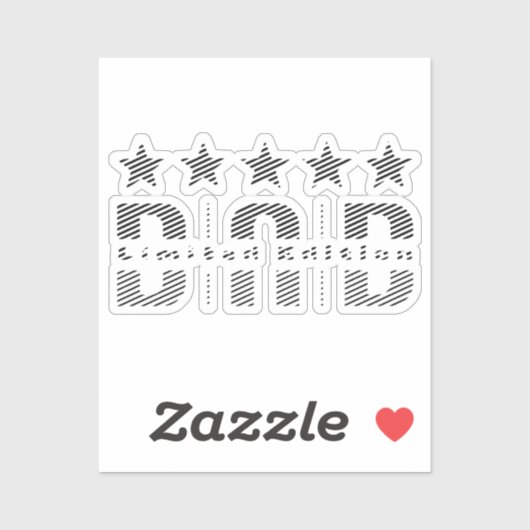 Vater Limited Edition Aufkleber (Blatt)