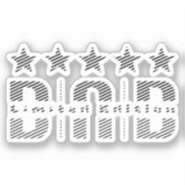 Vater Limited Edition Aufkleber (Vorderseite)