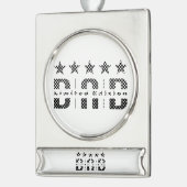 Vater Limited Edition Banner-Ornament Silber (Links)