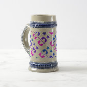Vater Limited Edition Bierglas (Vorderseite Links)