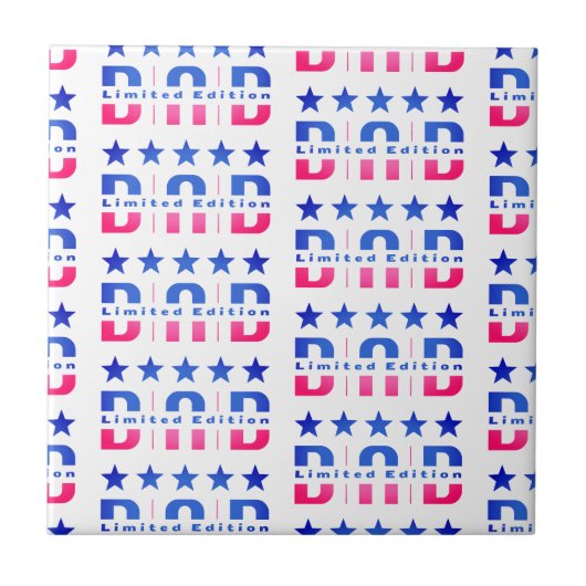 Vater Limited Edition Fliese (Vorderseite)