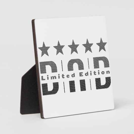 Vater Limited Edition Fotoplatte (Vorderseite)