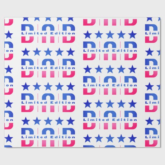 Vater Limited Edition Geschenkpapier (Flach)