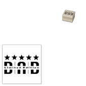 Vater Limited Edition Gummistempel (Stempel)
