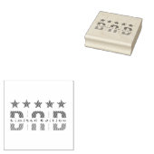 Vater Limited Edition Gummistempel (Stempel)