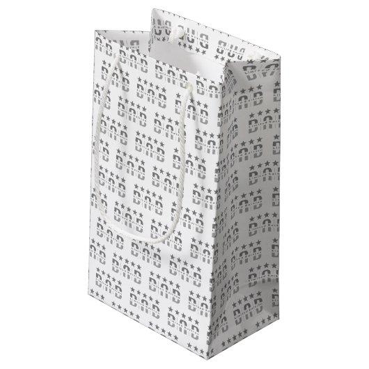 Vater Limited Edition Kleine Geschenktüte (Rückseite Schrägansicht)