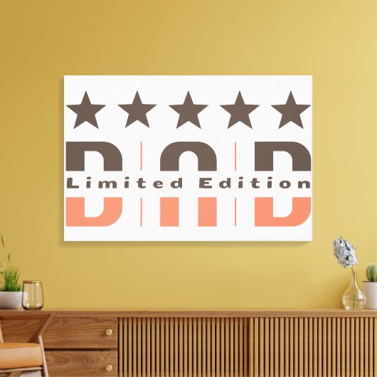 Vater Limited Edition Leinwanddruck (Insitu (Wohnzimmer))