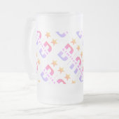 Vater Limited Edition Mattglas Bierglas (Vorderseite Links)