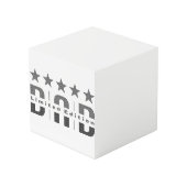 Vater Limited Edition Würfel (Rückseite Schrägansicht)