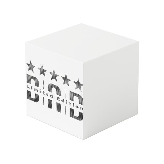 Vater Limited Edition Würfel (Vorderseite Schrägansicht)